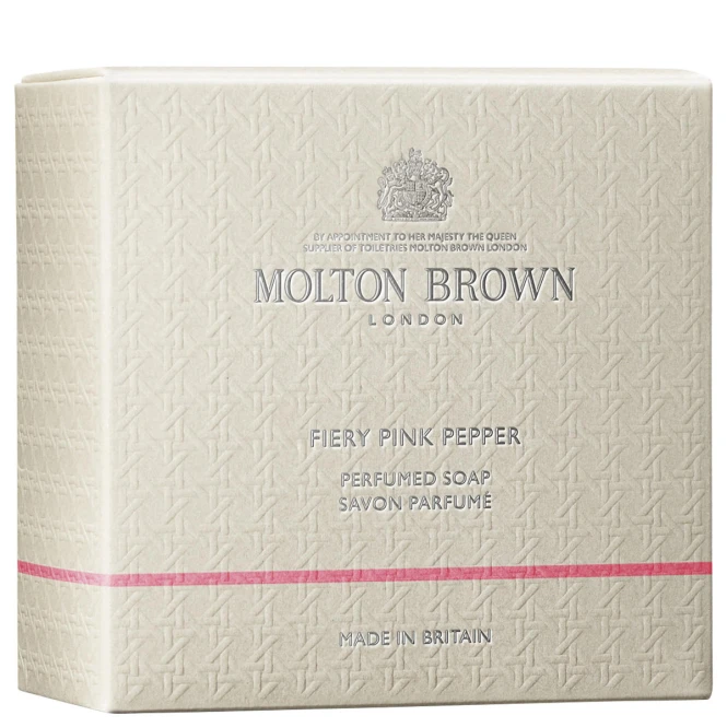 MOLTON BROWN Fiery Pink Pepper Perfumed Soap 4 MOLTON BROWN Fiery Pink Pepper Perfumed Soap – Image 4