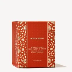 Molton Brown Marvellous Mandarin & Spice Signature Candle -Molton Brown CAN324 uk Single Wick Candle image 03