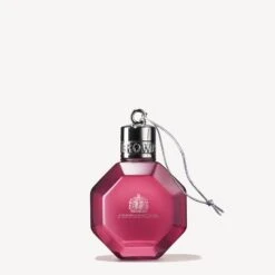 Molton Brown Fiery Pink Pepper Festive Bauble -Molton Brown NEB23034 uk Fiery Pink Pepper BSG Bauble image 03