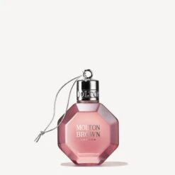 Molton Brown Delicious Rhubarb & Rose Festive Bauble Gift Set -Molton Brown WBB1104 uk Rhubarb Bw Bauble set image 03