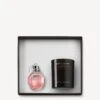 Molton Brown Delicious Rhubarb & Rose Festive Bauble & Candle Gift Set