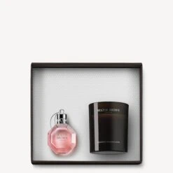 Molton Brown Delicious Rhubarb & Rose Festive Bauble & Candle Gift Set