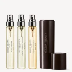 Molton Brown Floral & Aromatic Fragrance Discovery Set And Fragrance Travel Case