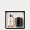 Molton Brown Floral Signature Candle & Bathing Oil Gift Set
