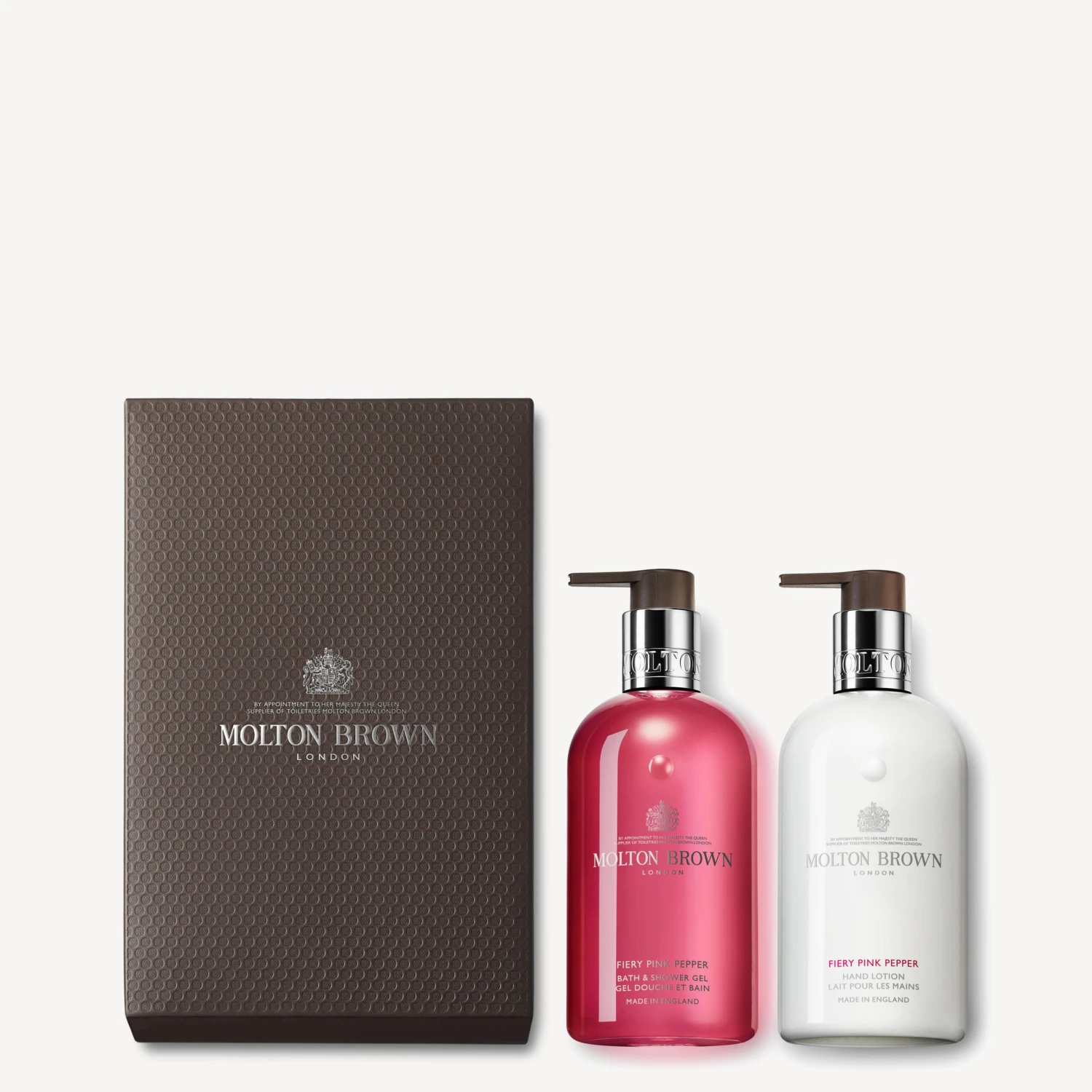 Molton Brown Fiery Pink Pepper Hand Wash & Lotion Set 1 Molton Brown Fiery Pink Pepper Hand Wash & Lotion Set