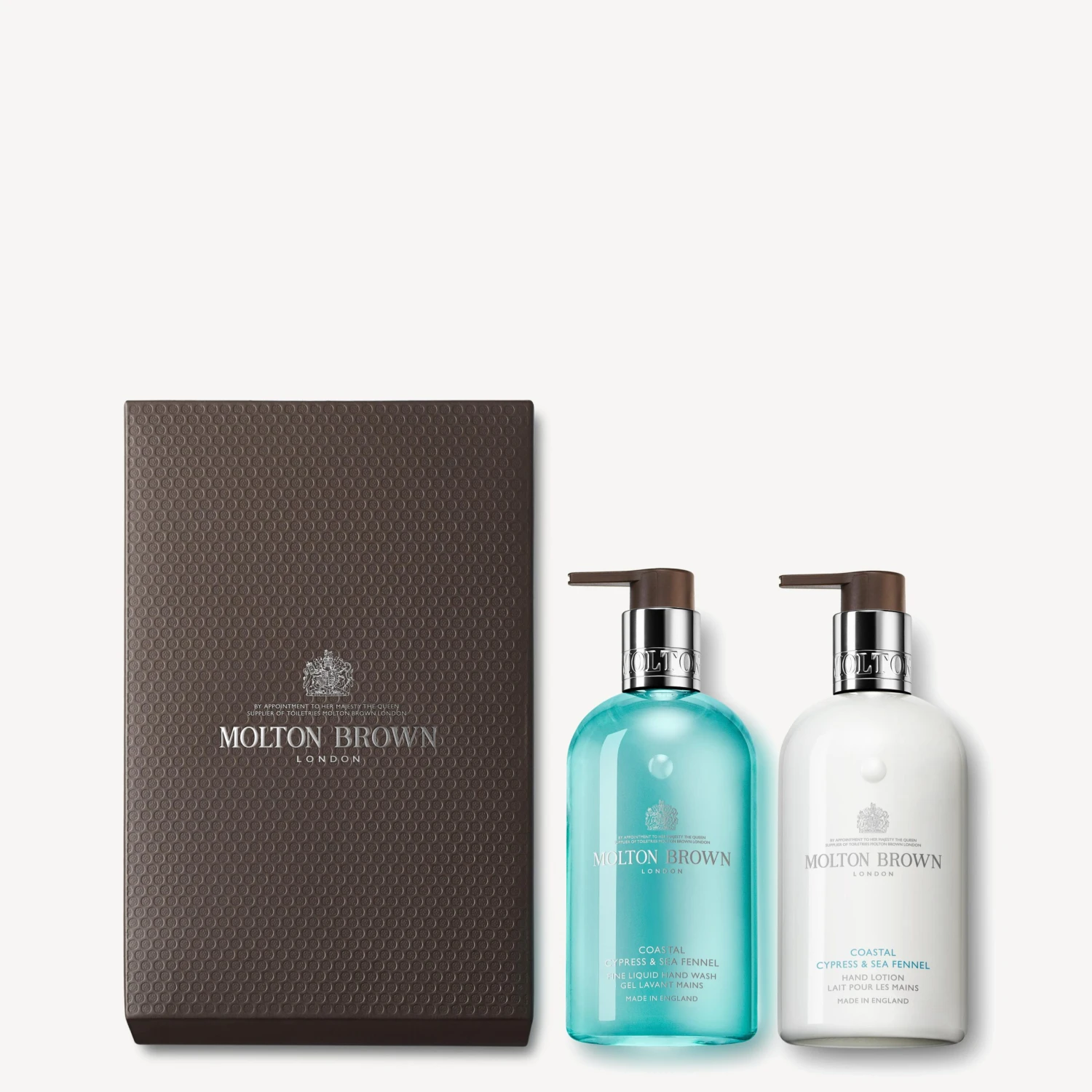 Molton Brown Coastal Cypress & Sea Fennel Hand Wash & Lotion Set 1 Molton Brown Coastal Cypress & Sea Fennel Hand Wash & Lotion Set